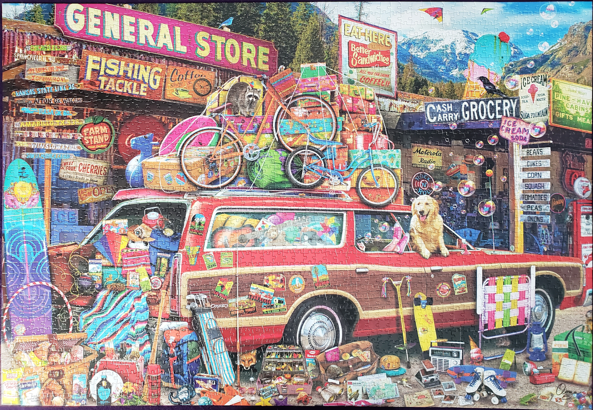 Family Vacation Puzzle from Buffalo