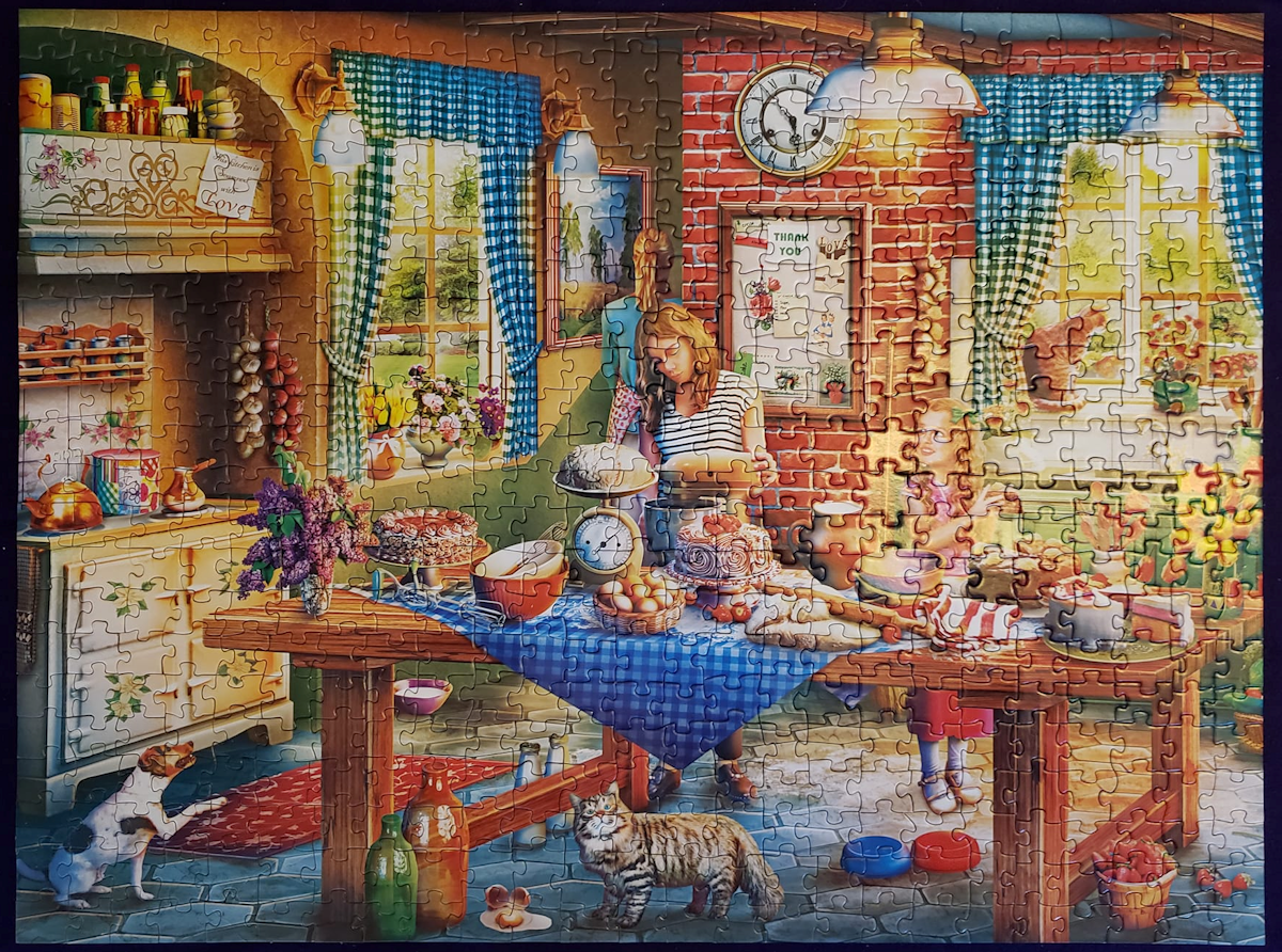 Home Sweet Home Baking Bread Puzzle from MasterPieces