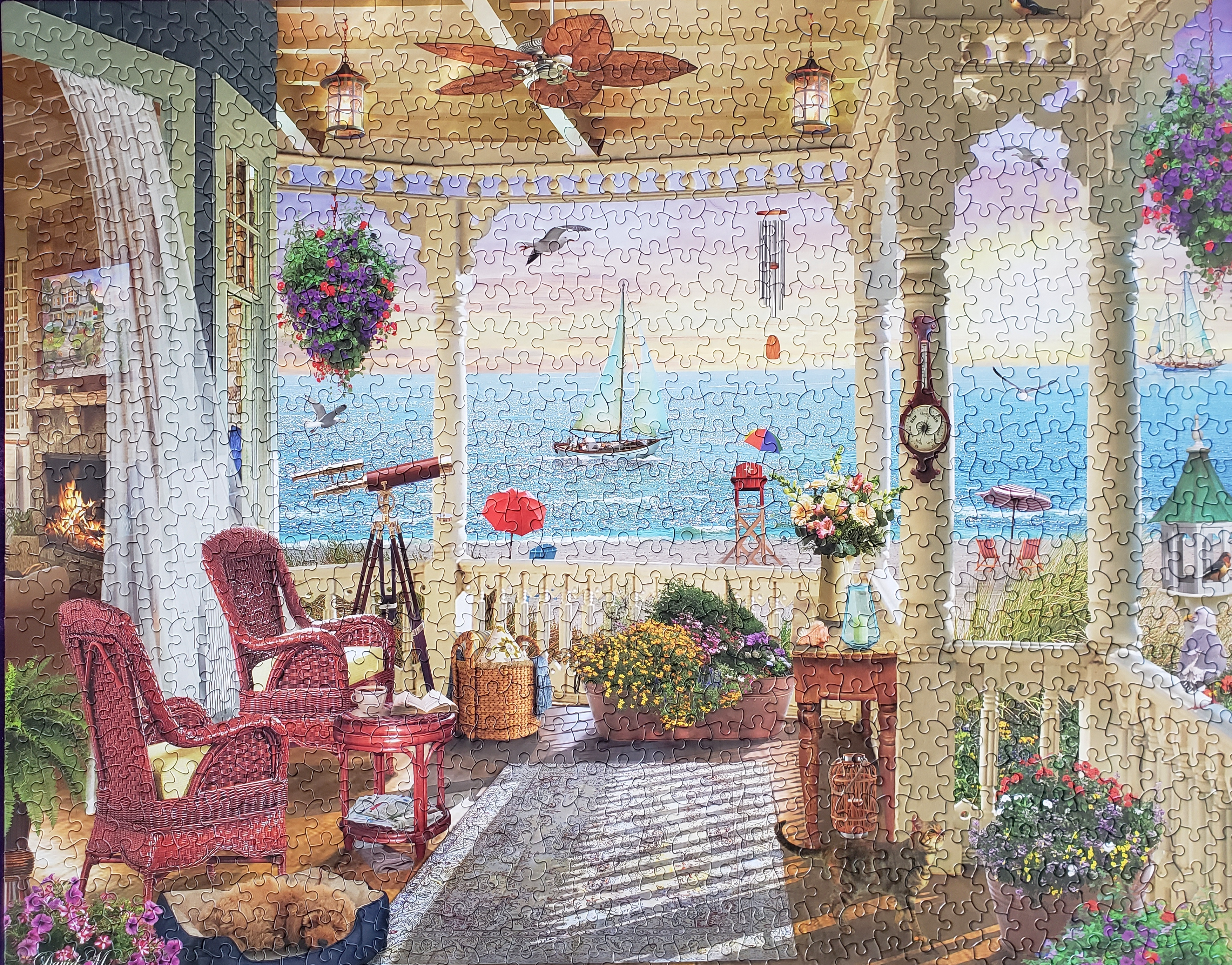 Summer Breeze Puzzle from White Mountain