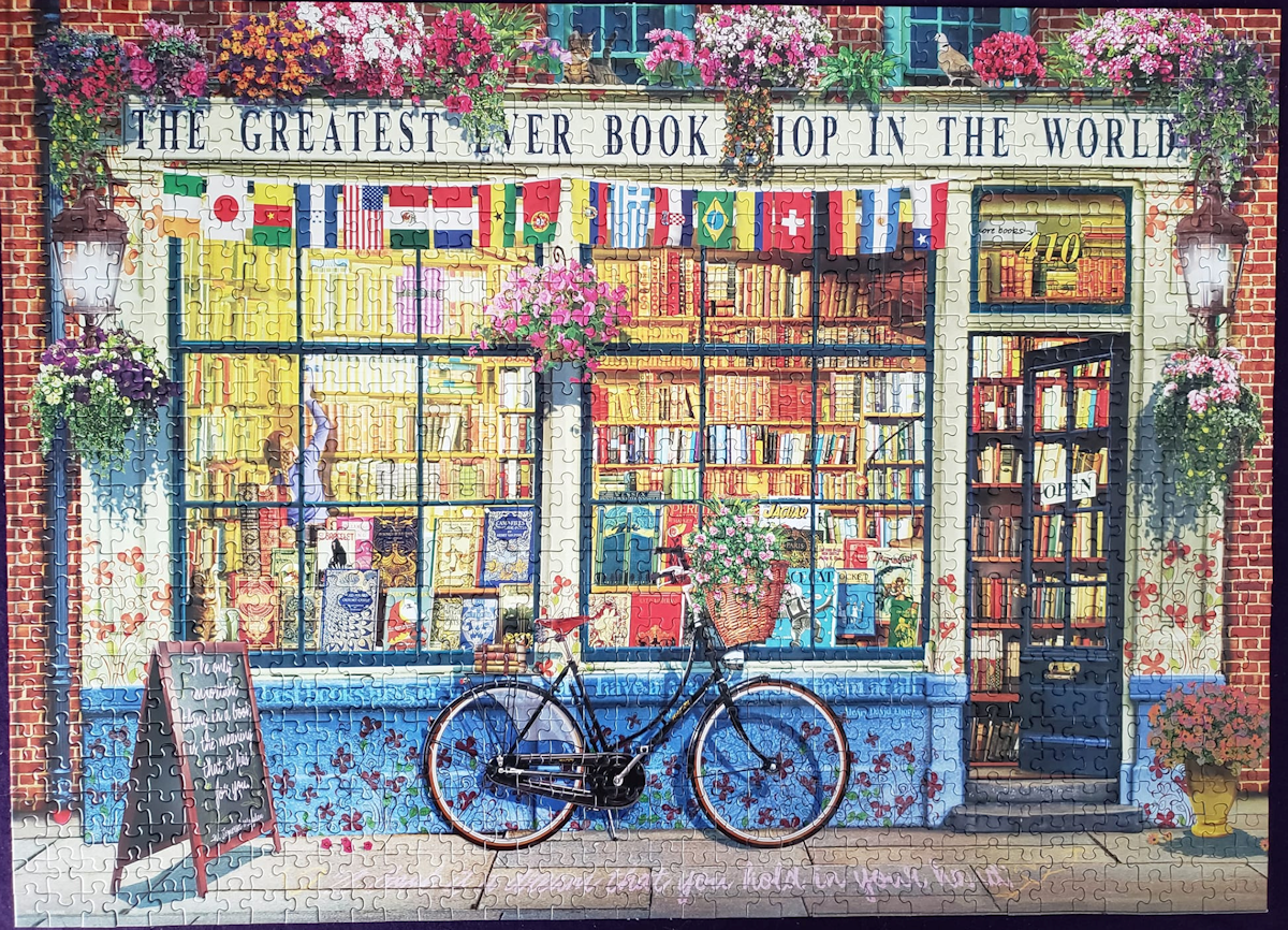 The Greatest Bookstore in the World Puzzle by Eurographics