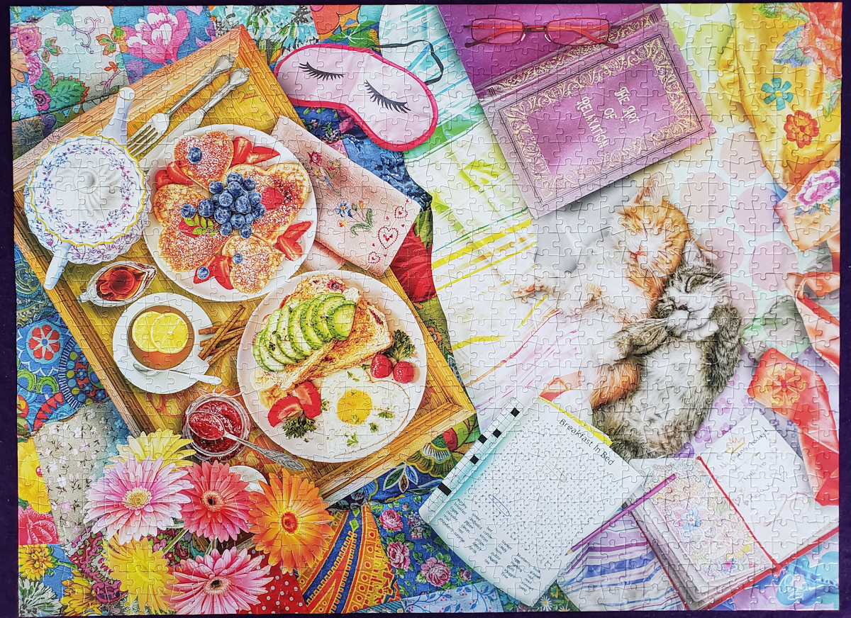 Breakfast In Bed Puzzle from Buffalo Games
