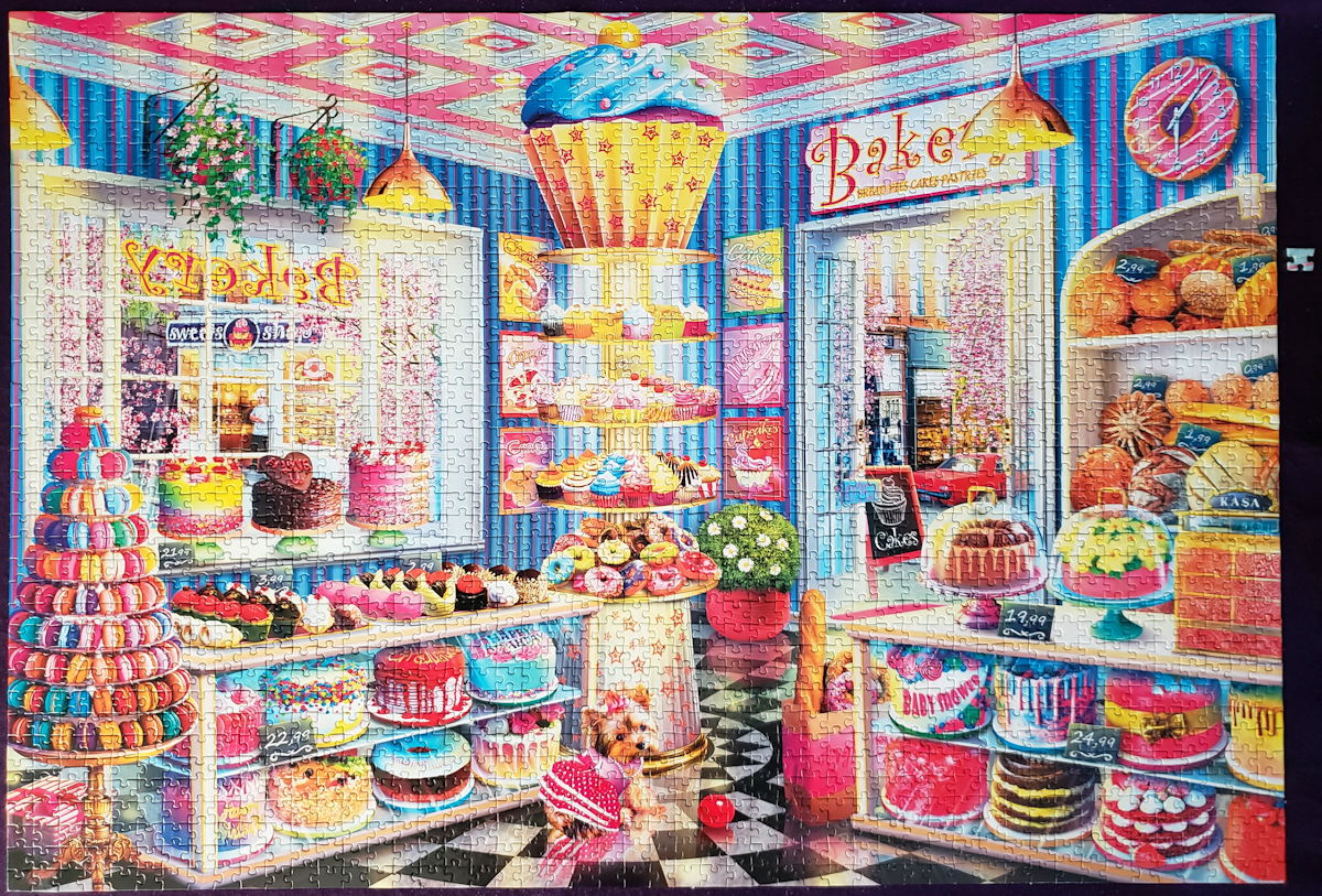 Main Street Bakery Puzzle from RoseArt