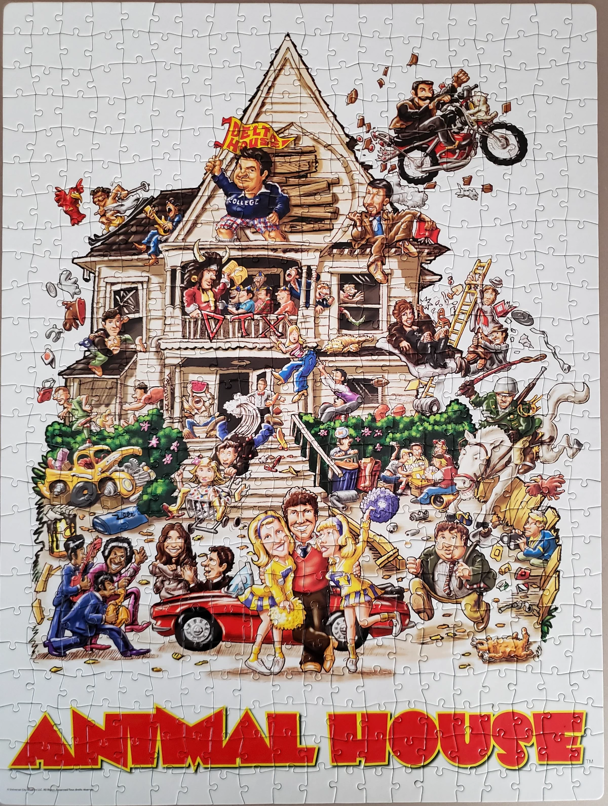 Animal House Movie Poster Puzzle from Blockbuster