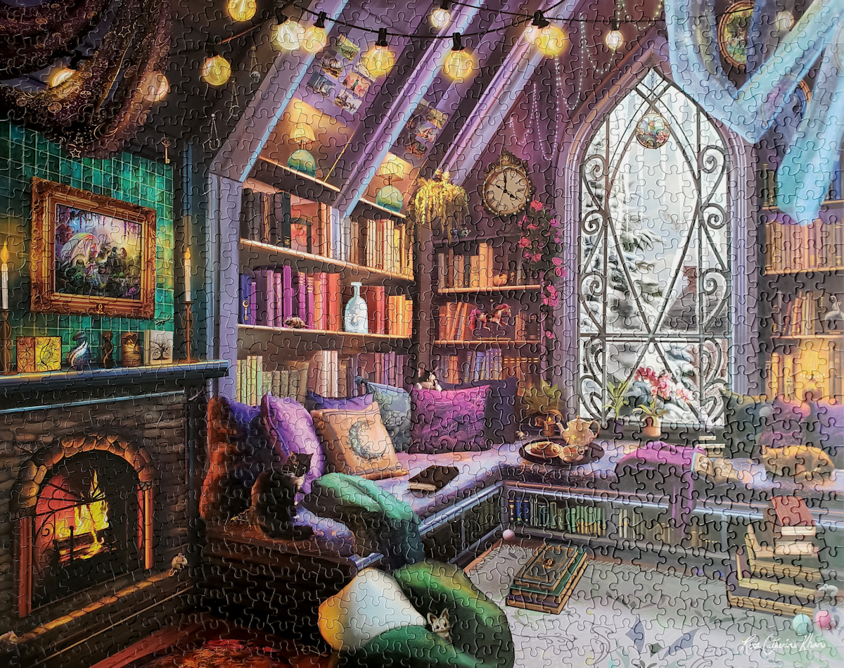 Book Nook Puzzle from White Mountain