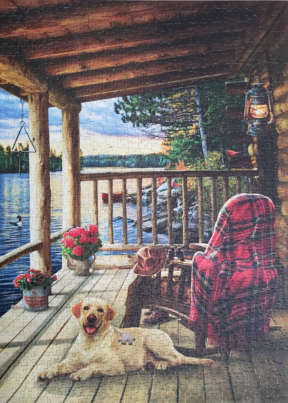 Cabin Porch Puzzle from Cobble Hill