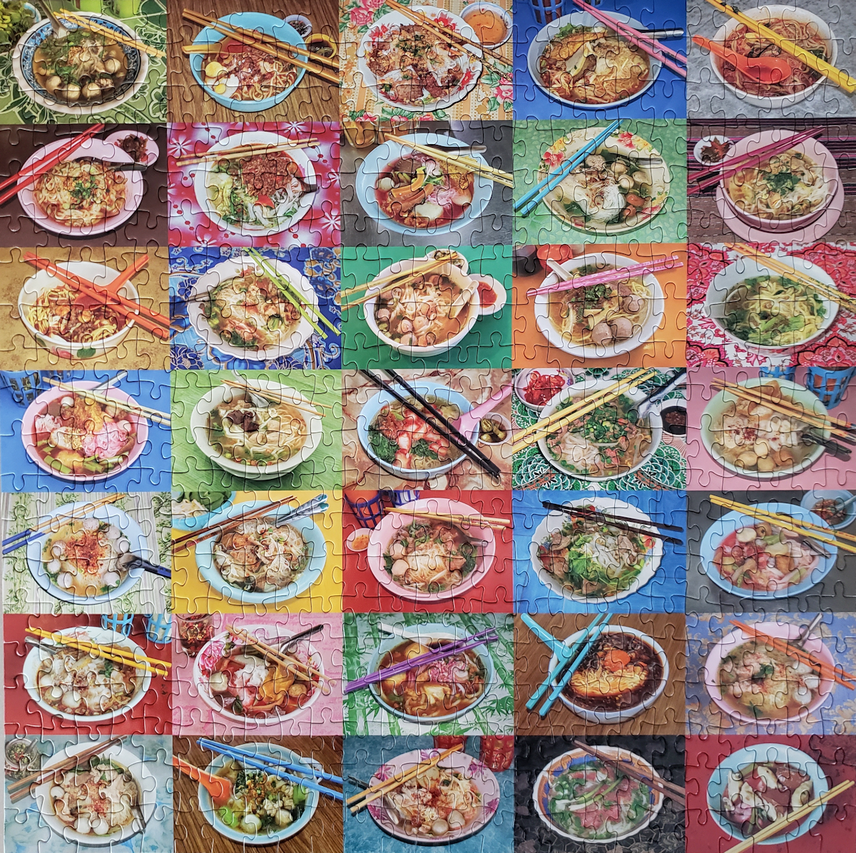 Noodles For Lunch Puzzle from Galison