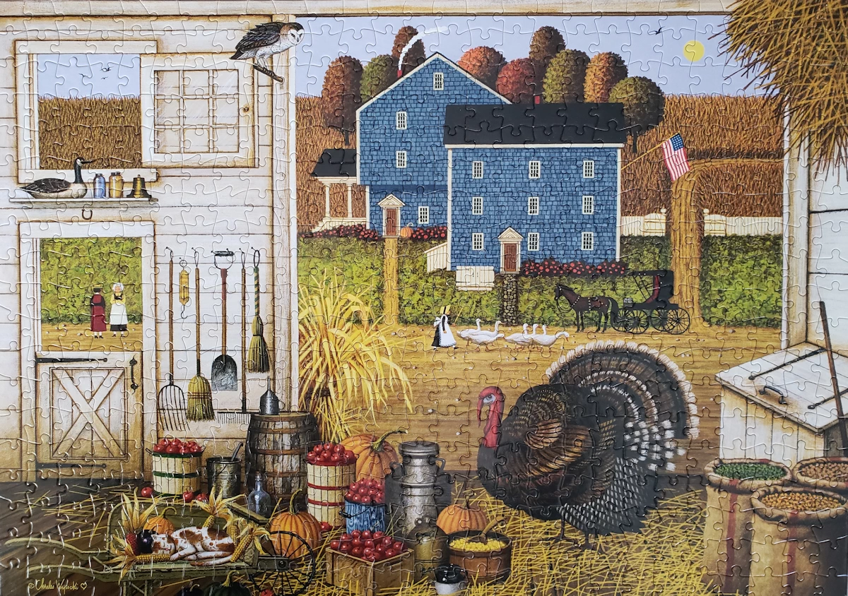Turkey In The Straw Puzzle from Buffalo Games