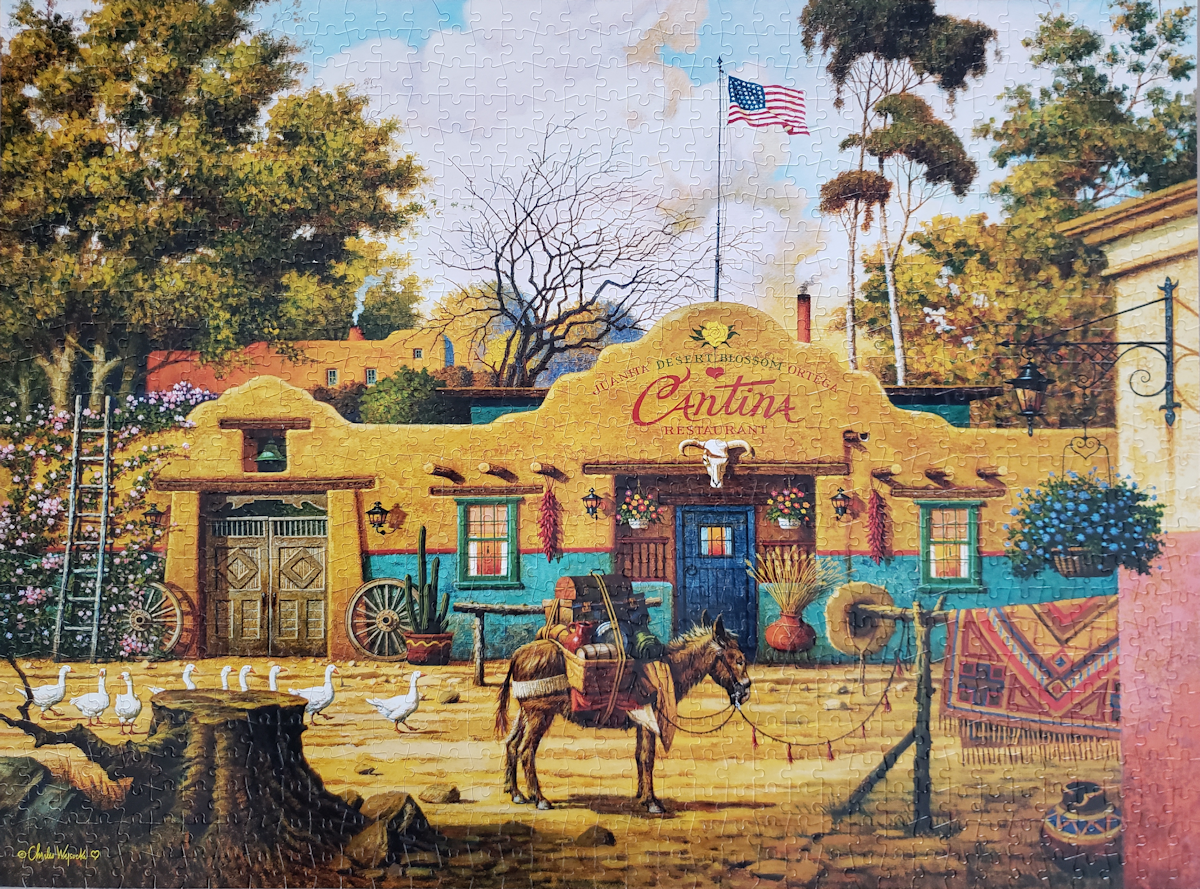 Sunday Morning Stroll Puzzle from Buffalo Games