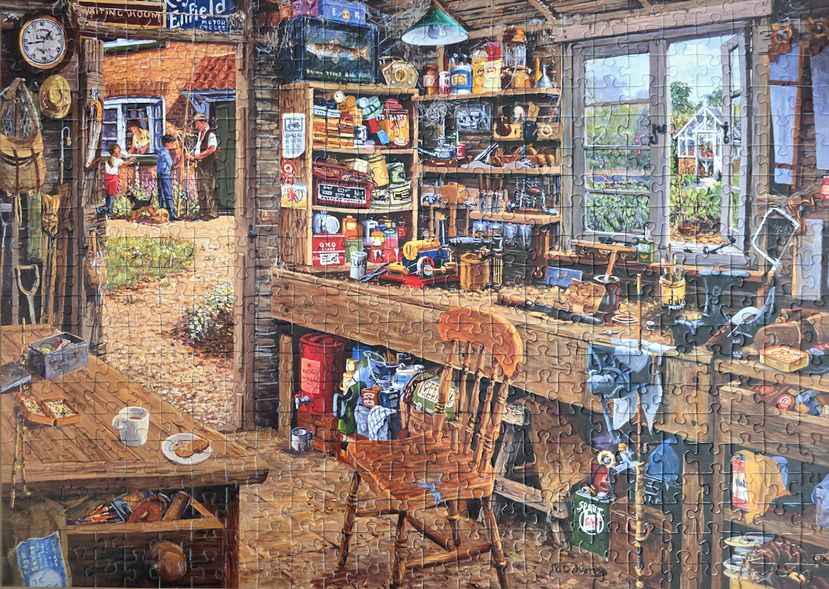 Dad's Shed Puzzle from Ravensburger