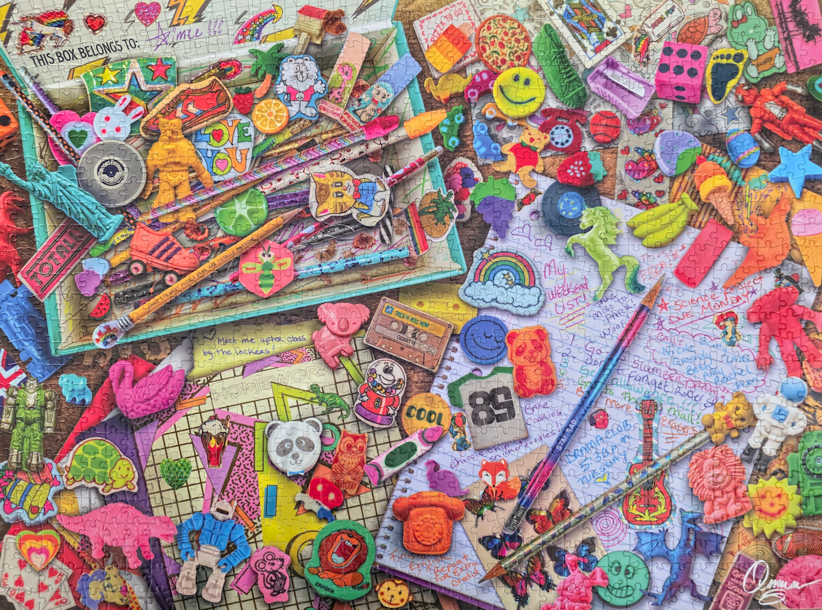 My Awesome Collection 1989 Puzzle from Buffalo Games