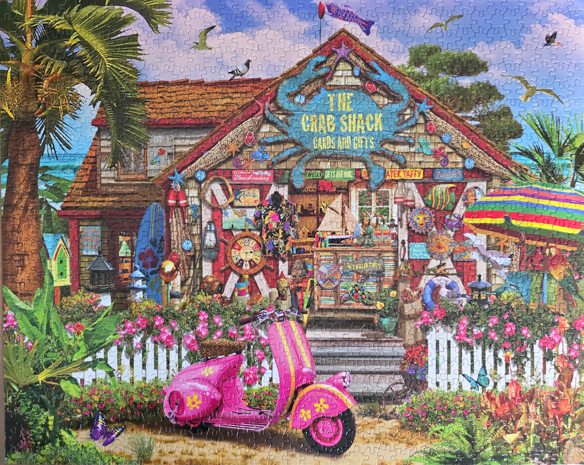 The Crab Shack Puzzle from White Mountain