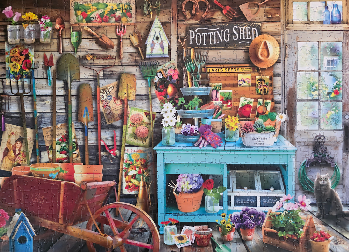 The Potting Shed Puzzle from Eurographics