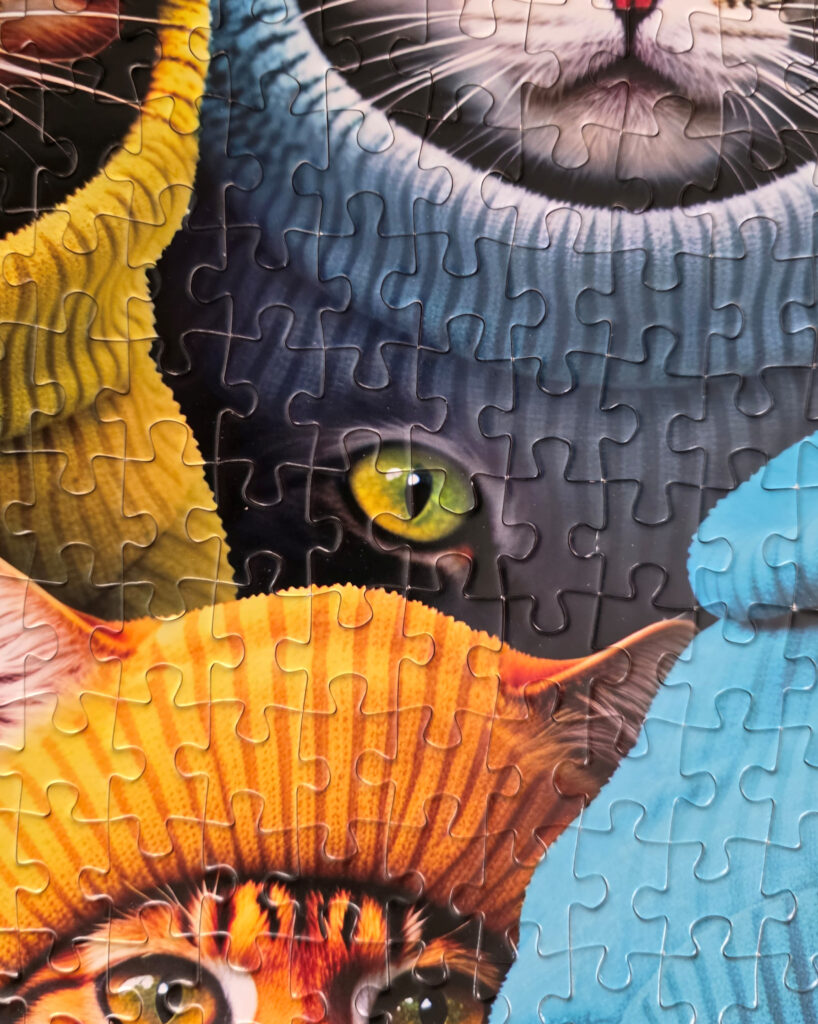 Whiskered World A Kitty Kaleidoscope Puzzle from Cross and Glory