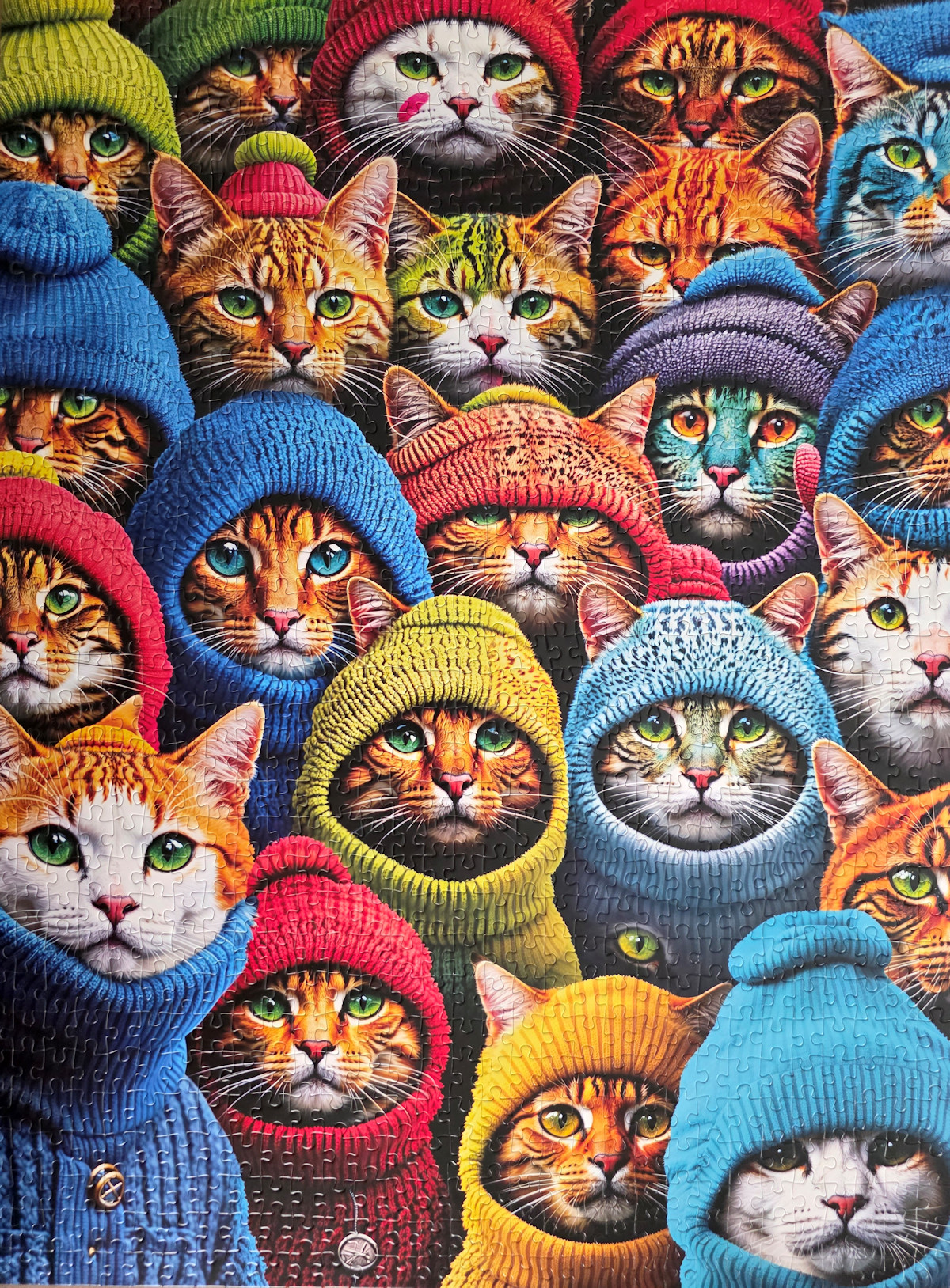 Whiskered World A Kitty Kaleidoscope Puzzle from Cross and Glory