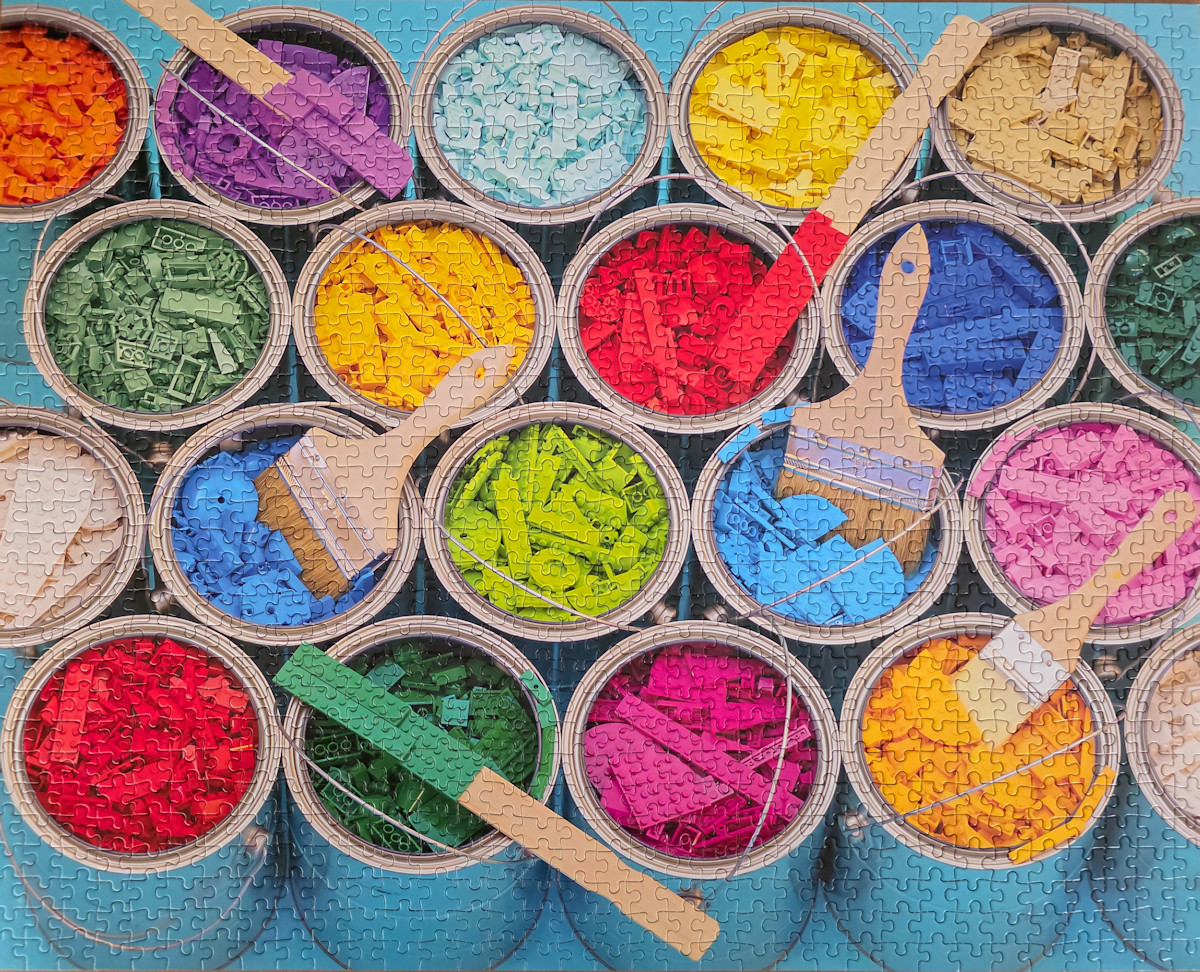 Paint Party Puzzle from LEGO
