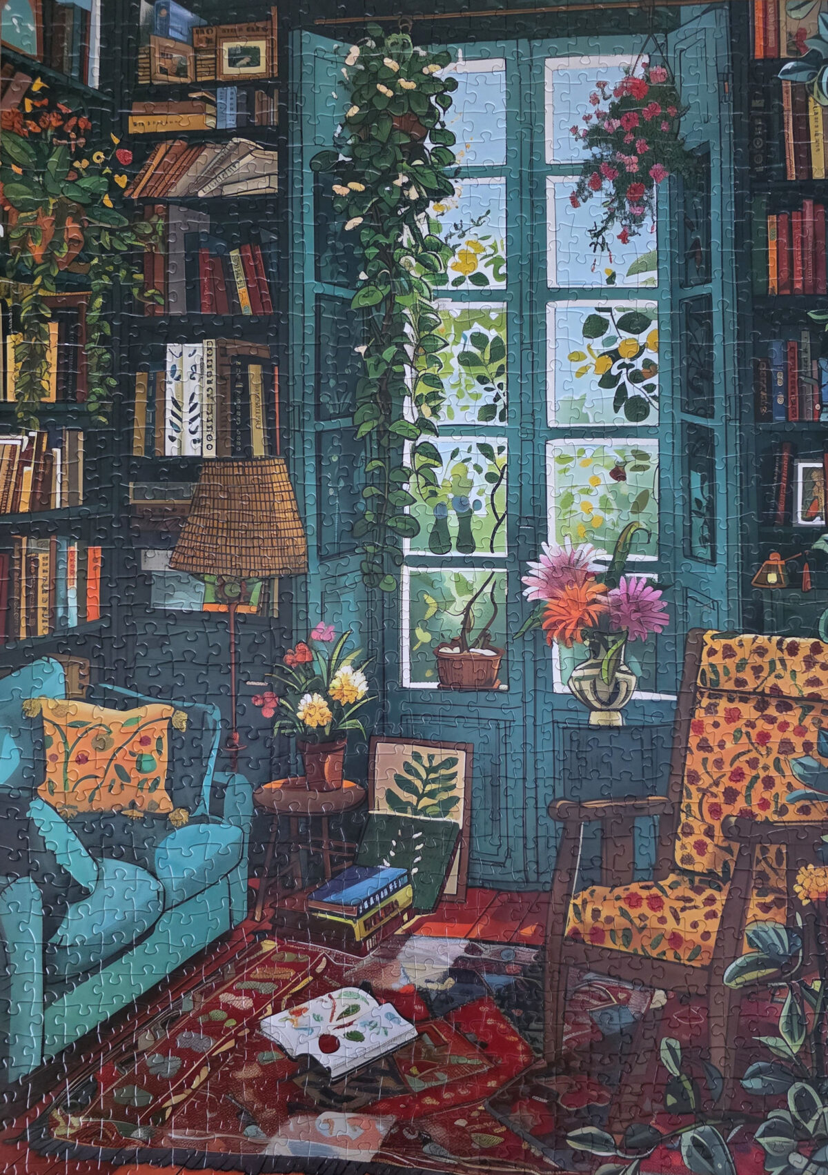 Cozy Study Puzzle from TangComplete