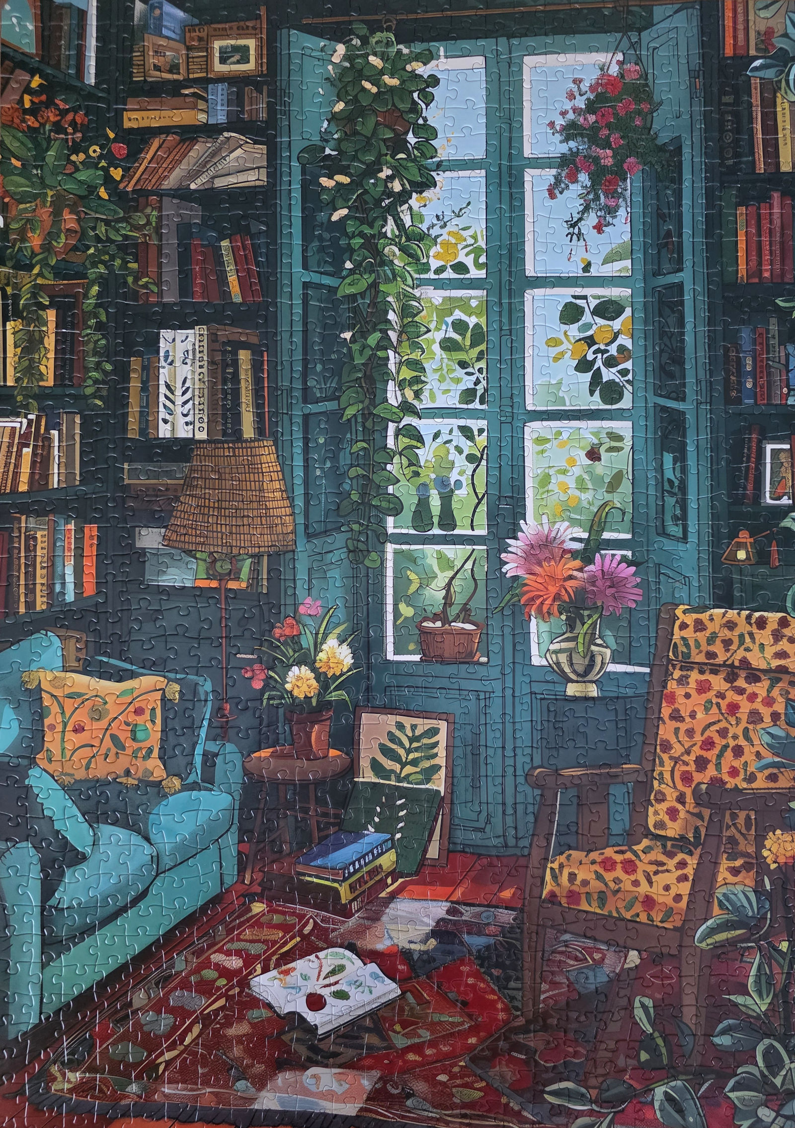Cozy Study Puzzle from TangComplete
