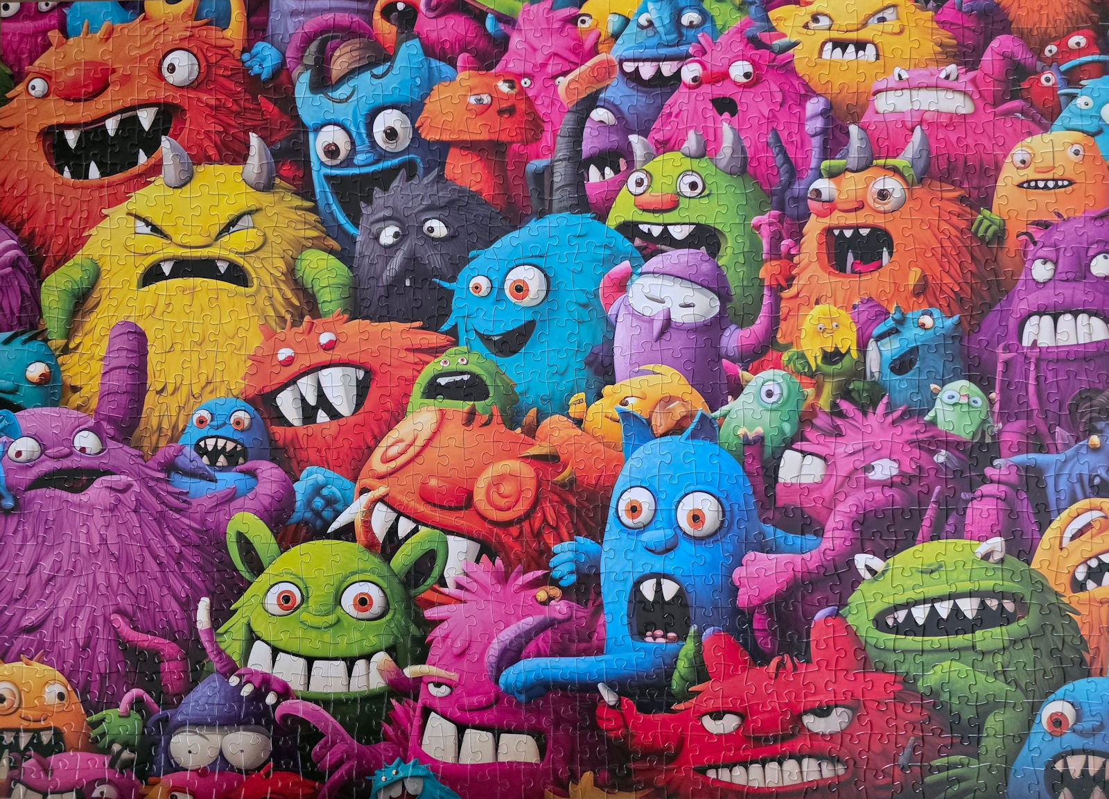 Crazy Monsters Puzzle from HUADADA