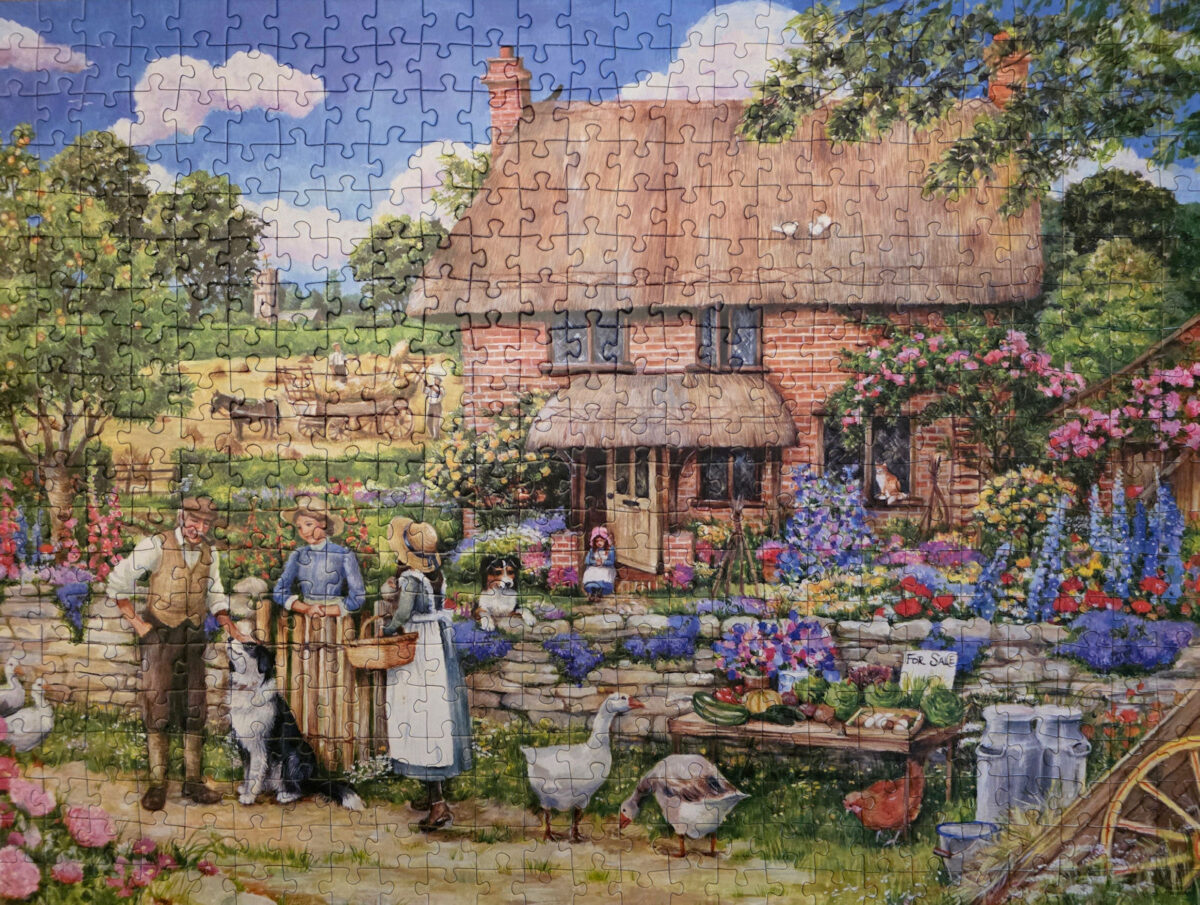 Farm Cottage Puzzle from Cardinal