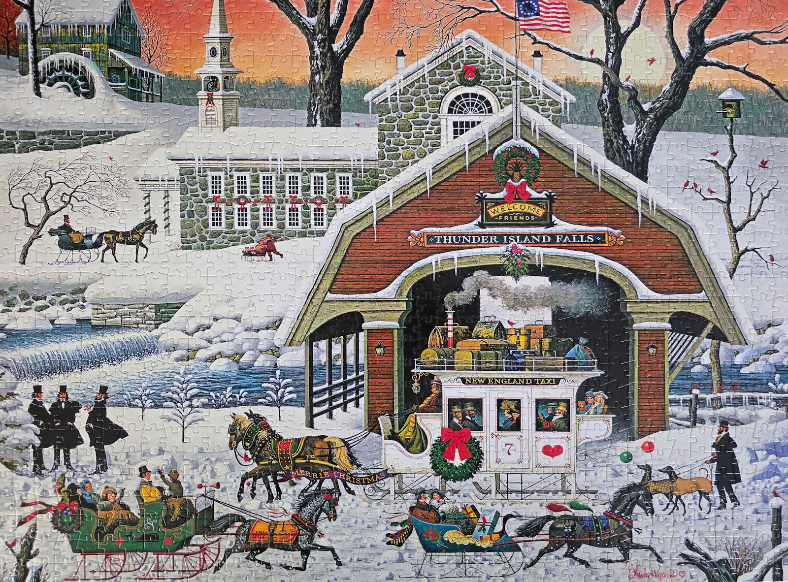 'Twas The Twilight Before Christmas Puzzle from Buffalo Games