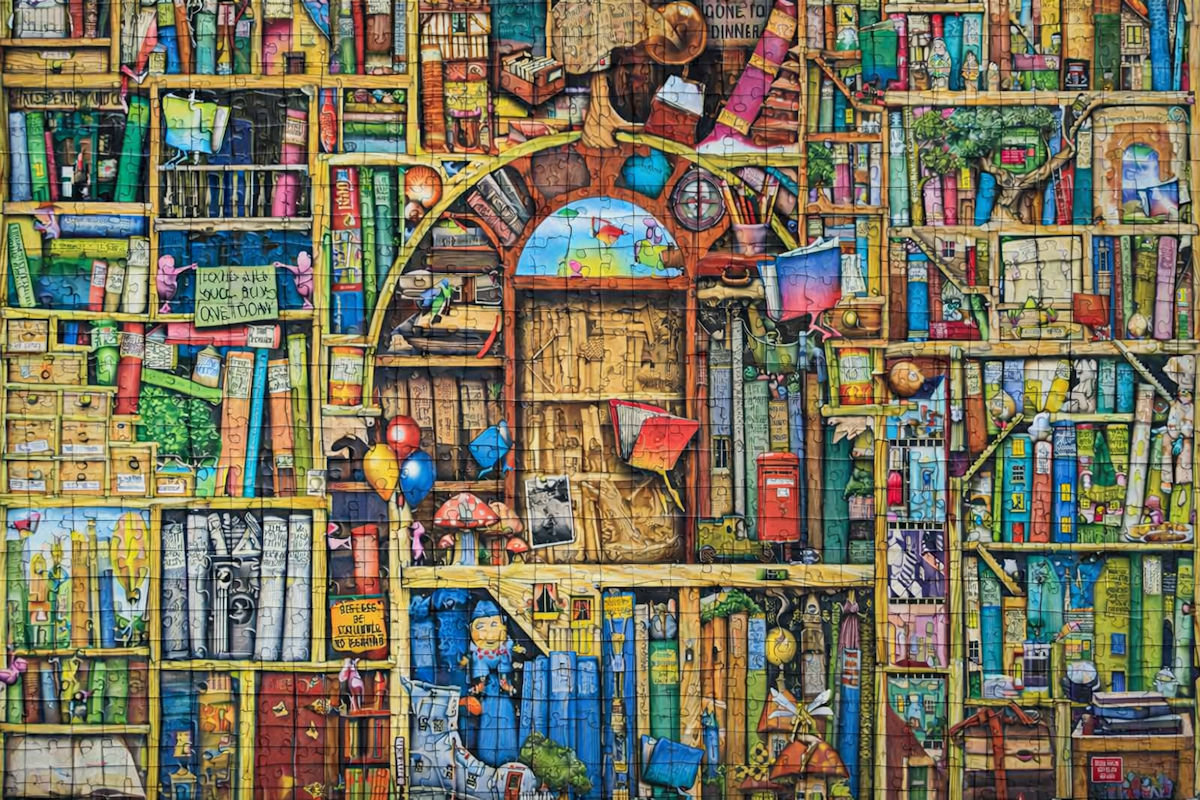 Bizarre Bookshop 2 Puzzle from Ravensburger