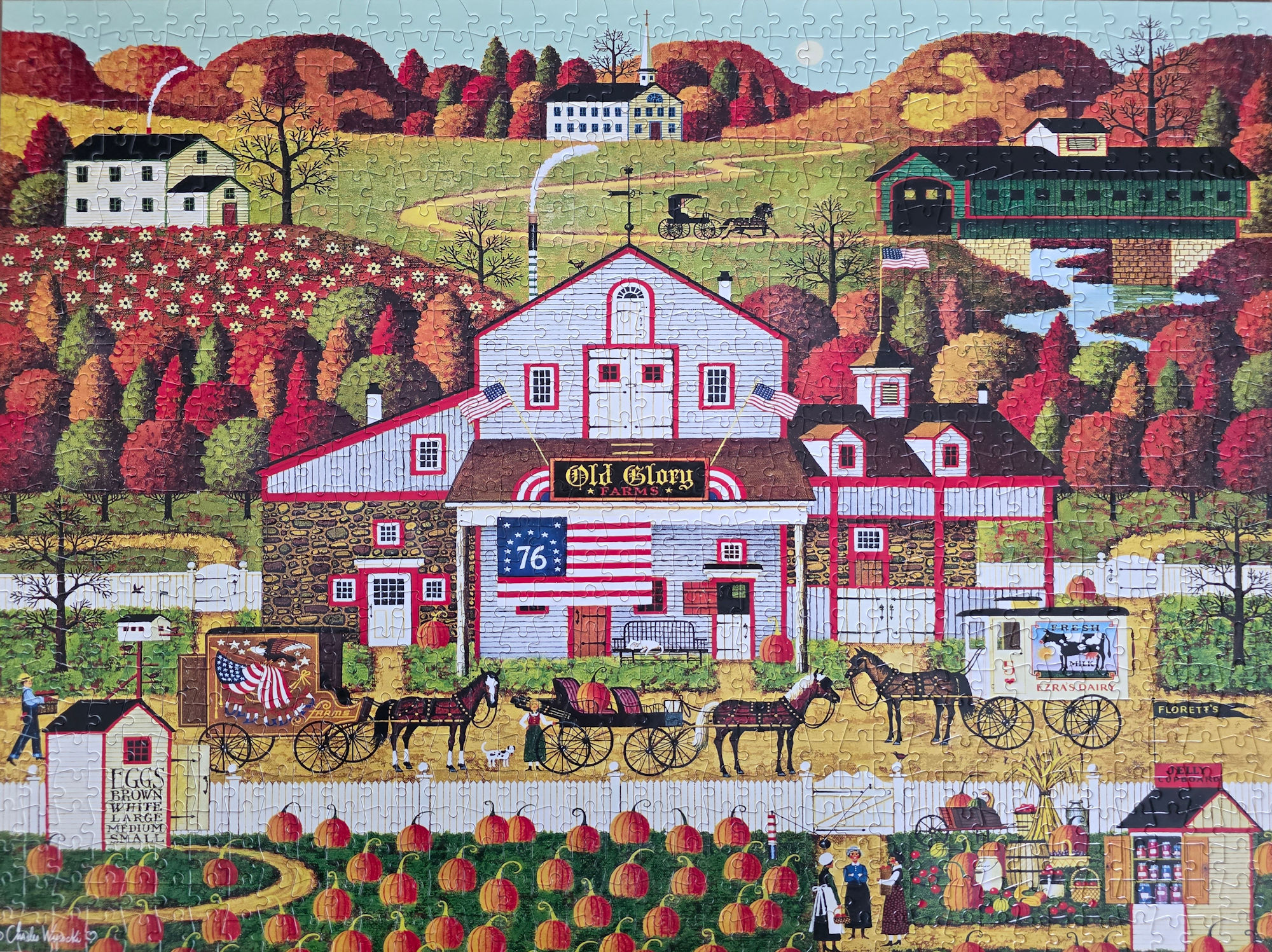 Autumn Farms Puzzle from Buffalo Games