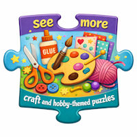 See More Craft and Hobby-Themed Puzzles