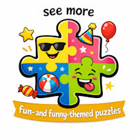 See More Fun- and Funny-Themed Puzzles