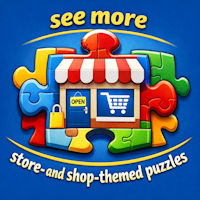 See More Store and Shop-Themed Puzzles
