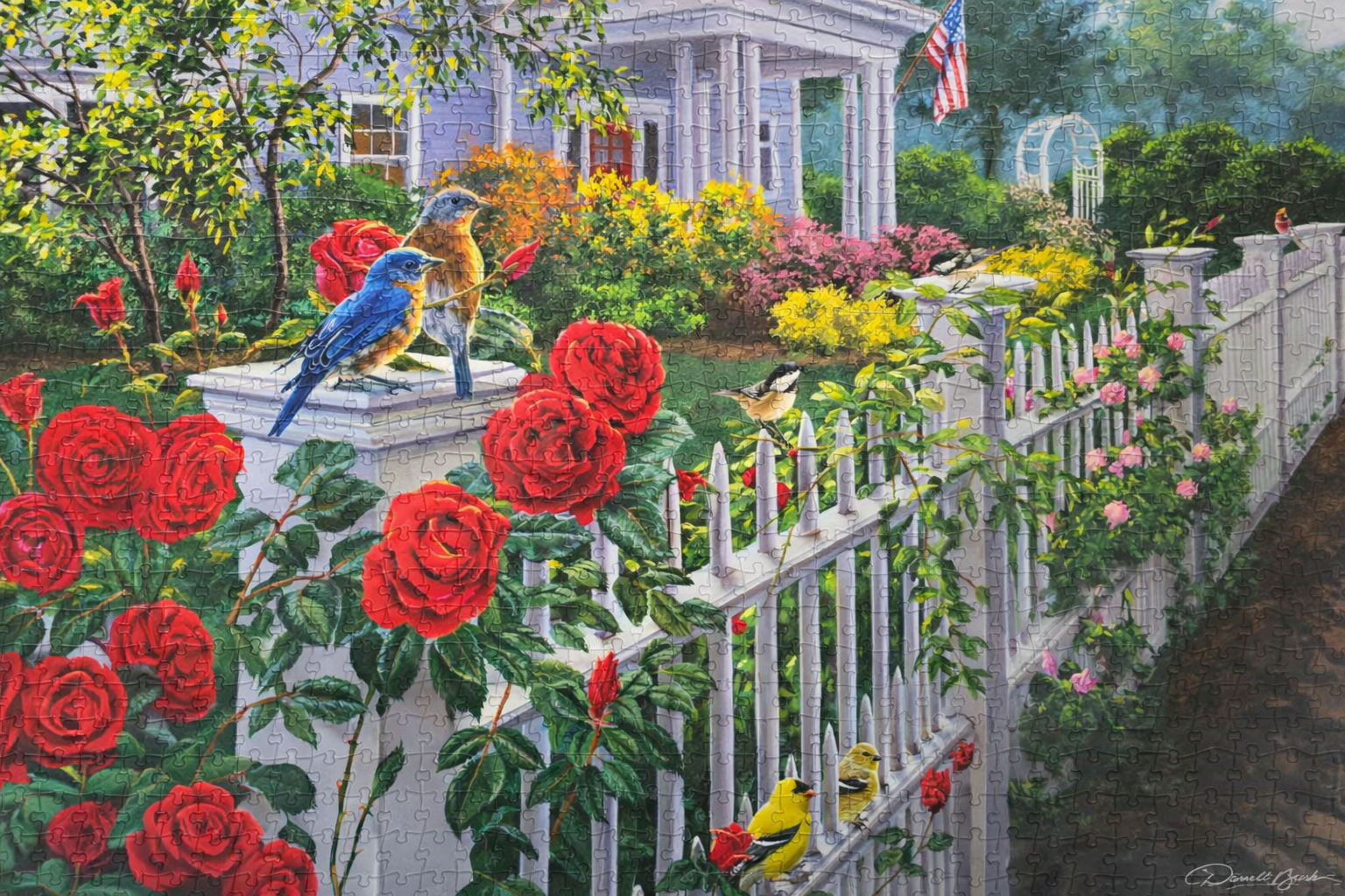 Garden's Glory Puzzle from Buffalo Games
