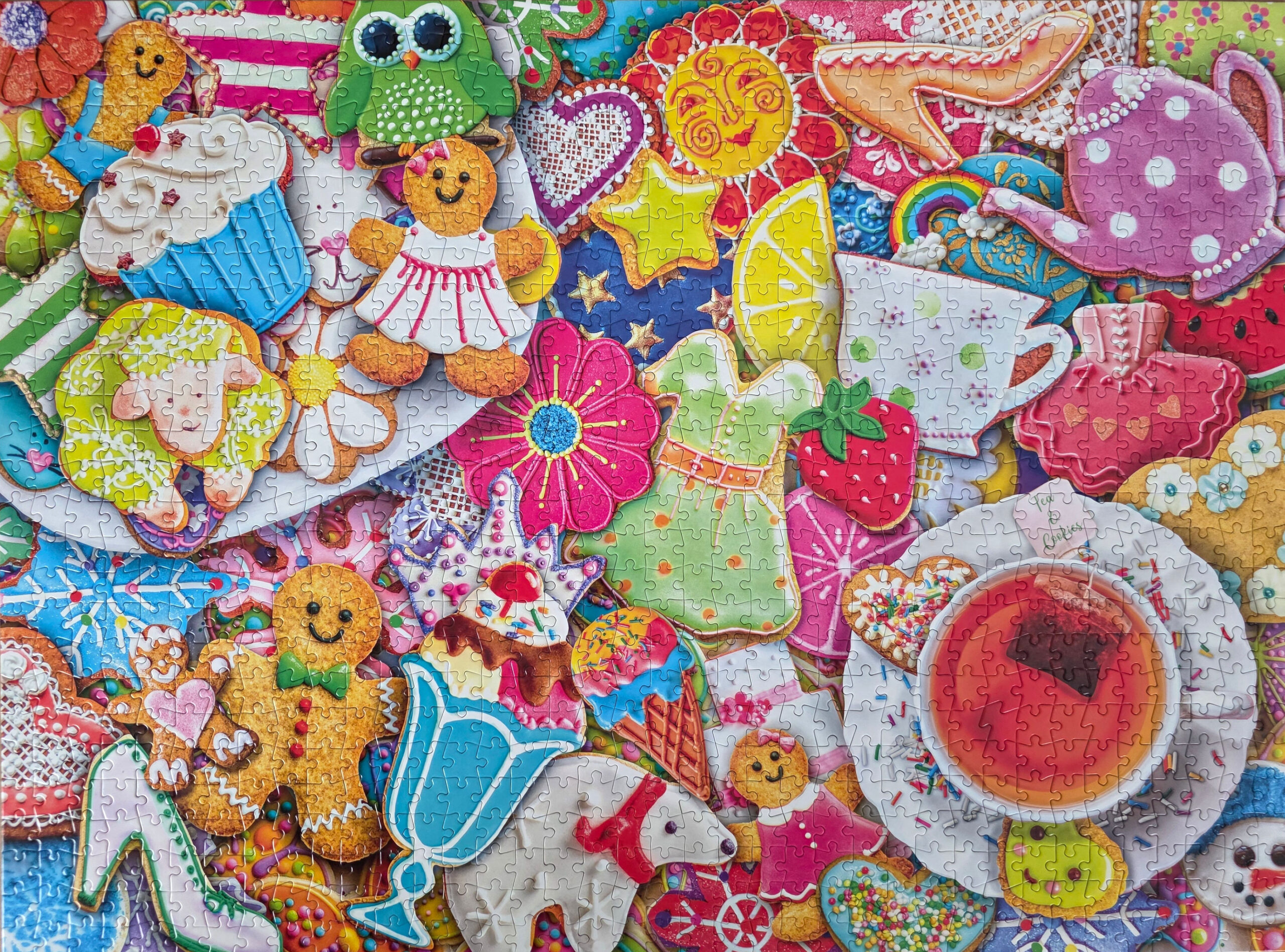 Tea and Cookies Puzzle from Buffalo Games