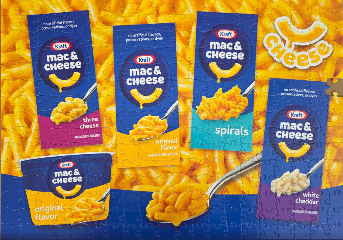 Kraft Mac & Cheese Puzzle from RoseArt