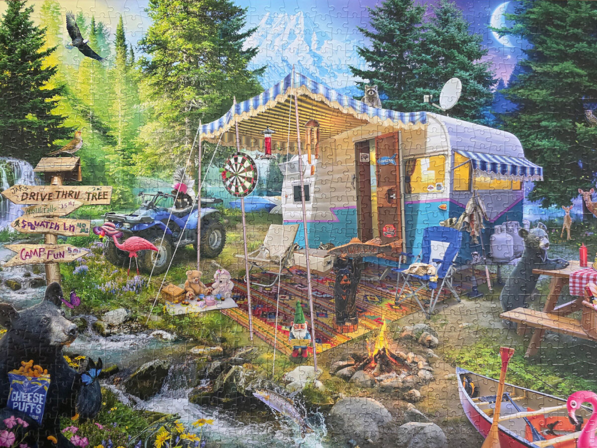 Mountain Retreat Puzzle from Buffalo Games