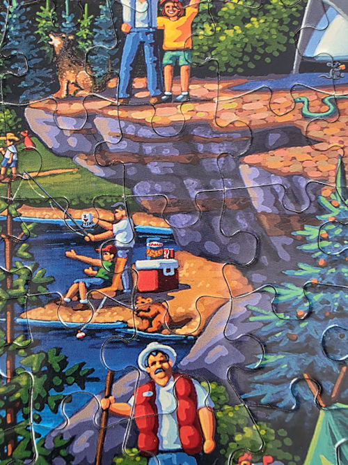 Camping Adventure Puzzle from Dowdle