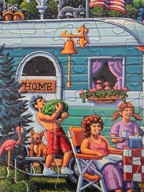 Camping Adventure Puzzle from Dowdle