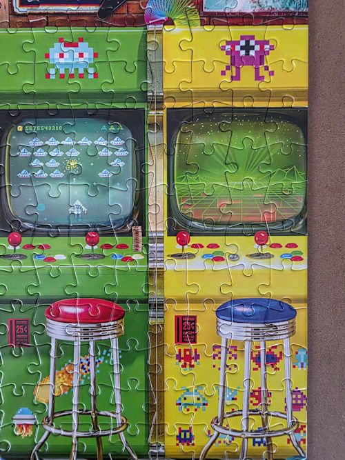 Pixels and Pizza Puzzle from Buffalo Games