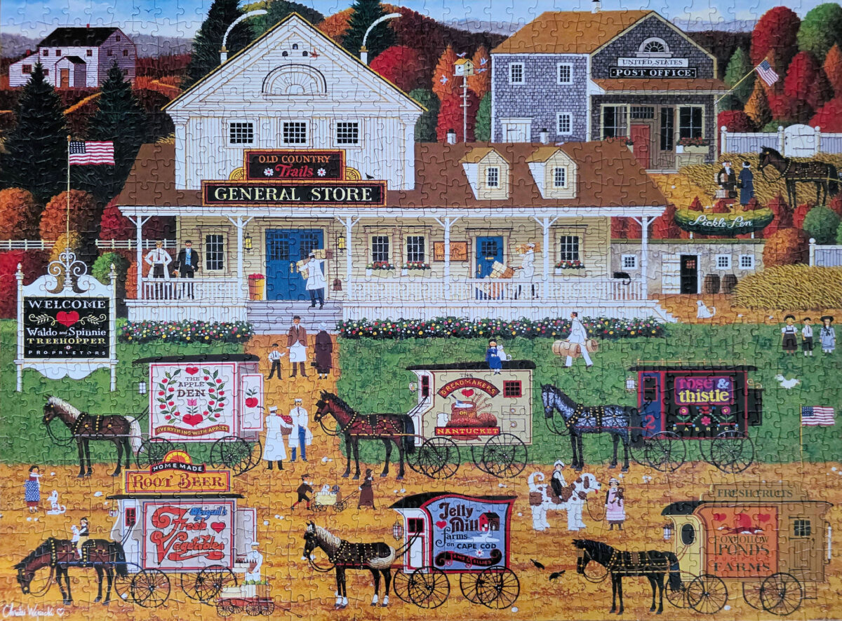 Storin' Up Puzzle from Buffalo Games