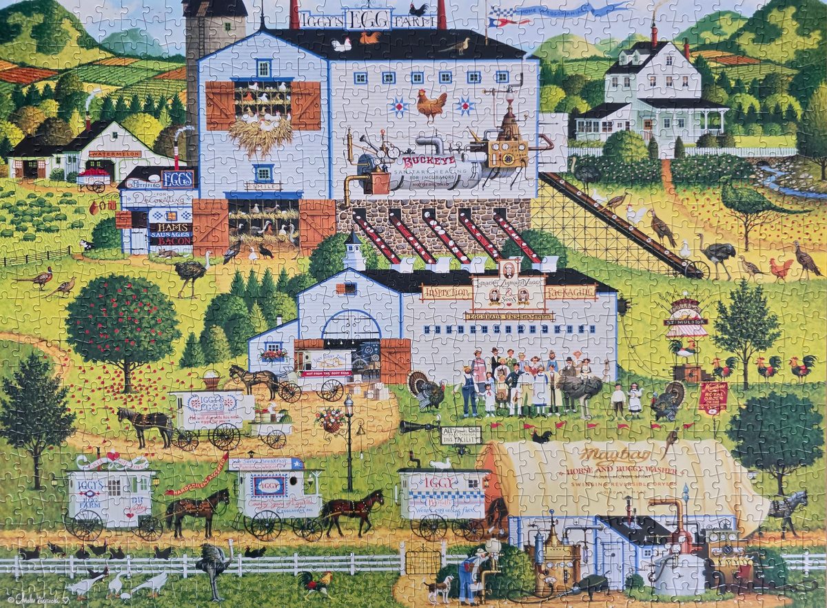 Sunny Side Up Puzzle from Buffalo Games