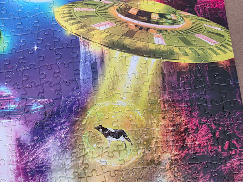 I Brake For UFOs Puzzle from Buffalo Games