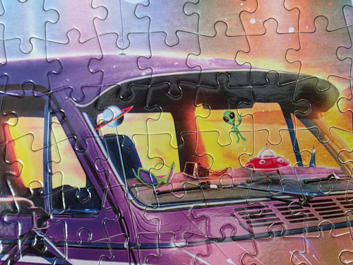 I Brake For UFOs Puzzle from Buffalo Games
