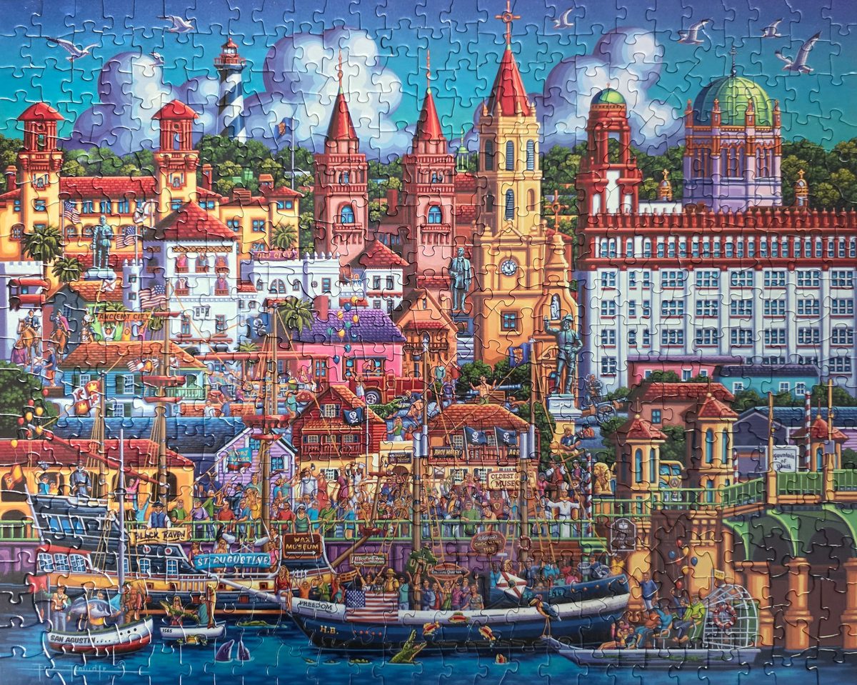 St Augustine Puzzle from Dowdle