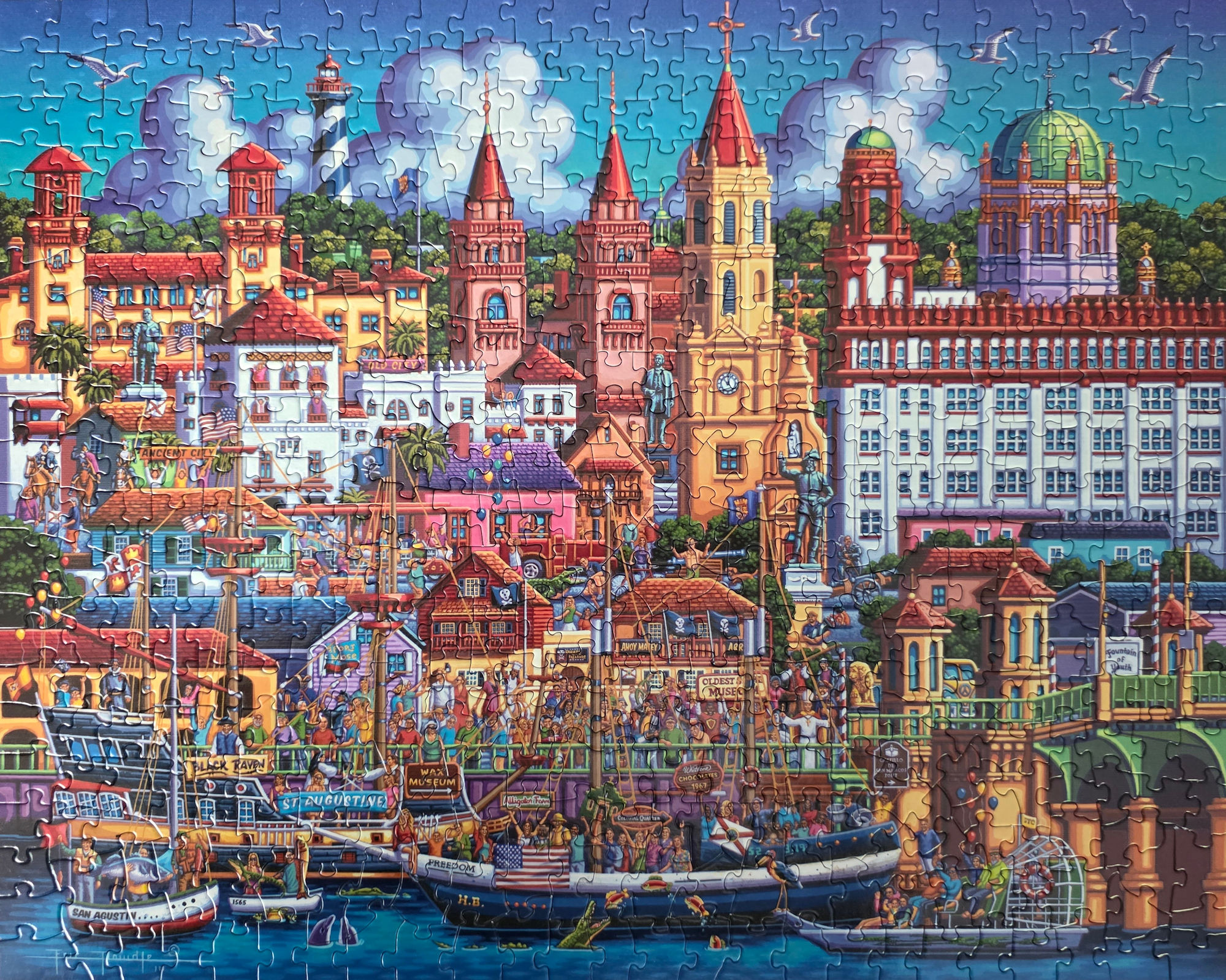St Augustine Puzzle from Dowdle